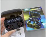 Black Long-Lasting Battery With Fast Charge Earbuds